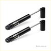 Black ims brand gas lift struts with chrome rods and black housings for toyota landcruiser 78 series dobinsons monotube remote