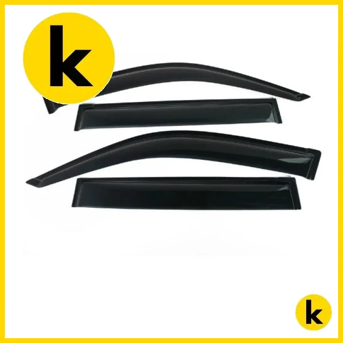 Toyota LandCruiser Prado 120 03-21 Monsoons Weathershields Kren Bits