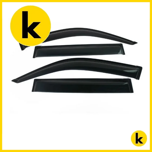 Toyota LandCruiser Prado 120 03-21 Monsoons Weathershields Kren Bits