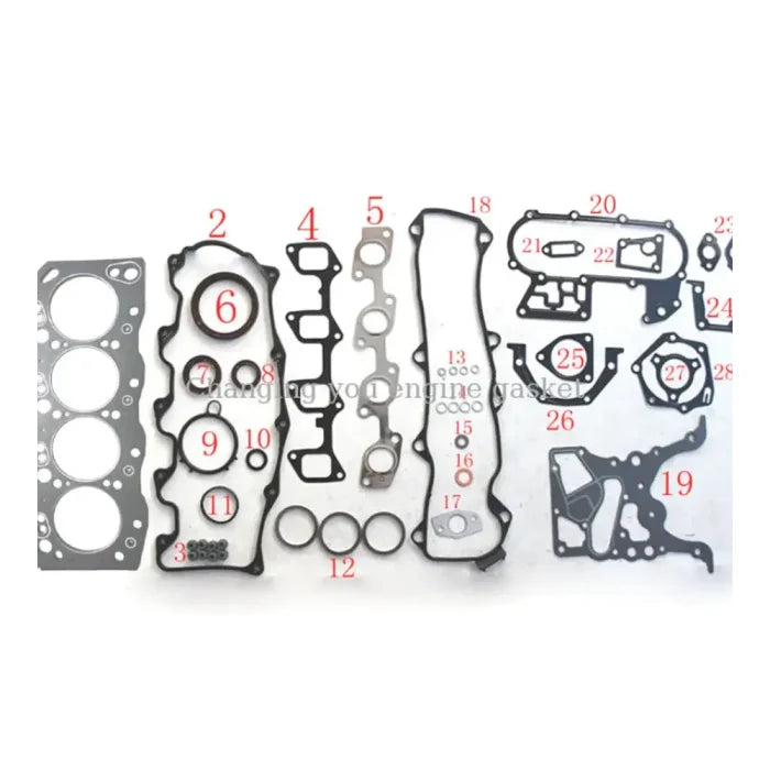 TOYOTA LCRUISER HIACE III HILUX II 2.7 3L Engine Kits Engine Gasket 04111-54095 Kren Bits