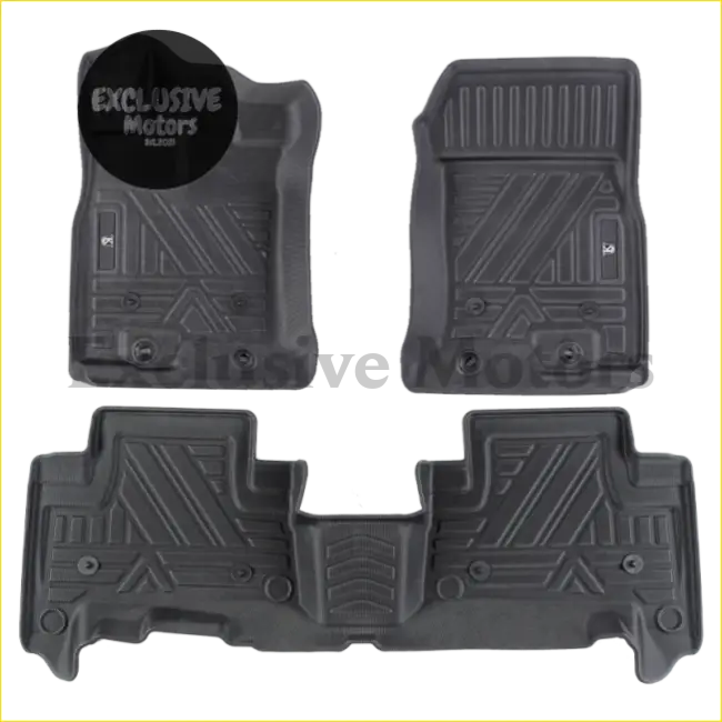 TPE Waterproof Floor Mats for Toyota FJ Cruiser (2007-2022) - Left 3pcs - Interior Accessories