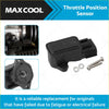 Black plastic maxcool tps throttle position sensor with metal screws and washers for ford falcon fairlane ltd ba bf fg