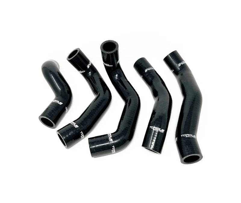 Torque Solution Torque Solution 13-17 Hyundai Veloster 1.6 Turbo Silicone Radiator Hose Kit - Black