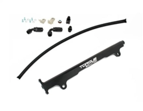 Torque Solution Torque Solution Mitsubishi Evo X Billet Aluminum Fuel Rail - Black