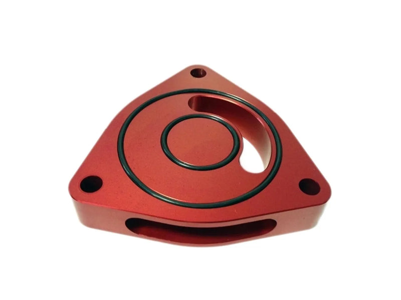 Torque Solution V2 Blow Off BOV Sound Plate - Red (Optima 2.0T)
