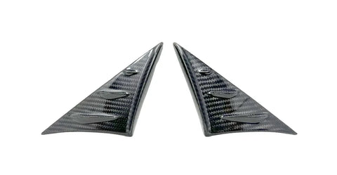 Torque Solution Torque Solution 2020+ Toyota GR Supra MKV A90 / A91 Anti-Buffeting Wind Deflectors