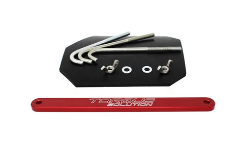 Torque Solution Torque Solution 02-07 Subaru WRX / 04-07 STi Small Battery Tie Down - Red