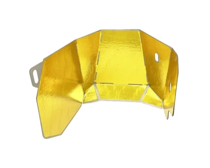 Torque Solution Torque Solution Subaru EJ Stock Location Turbo Heat Sheild w/ Reflective Gold Thermal Tape