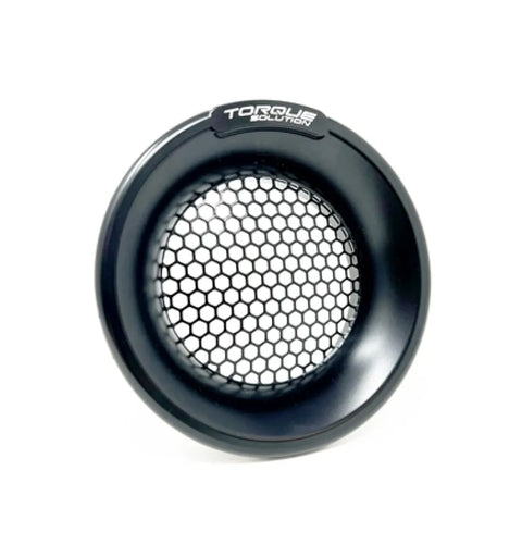 Torque Solution Torque Solution Billet Turbo Velocity Stack Shield For 4in Inlet - Black