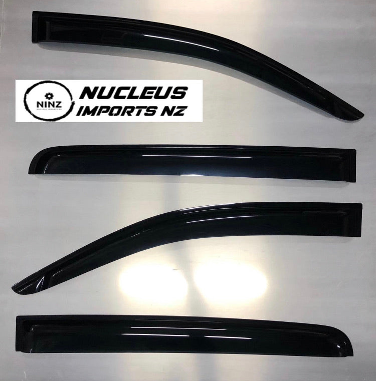 TRAILBLAZER WINDOW VISORS Dark Tinted Finish for Holden Monsoon