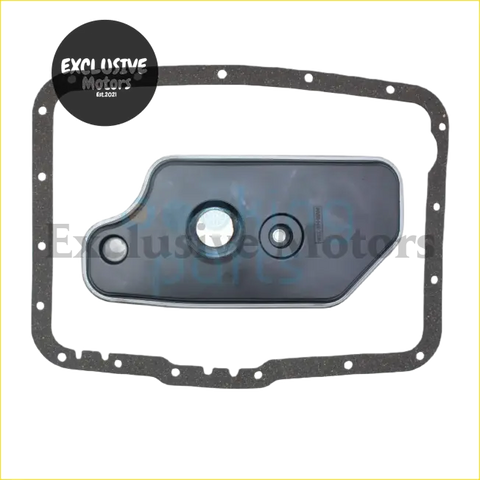 Black metal transmission oil pan gasket with three circular openings for ford ranger transmission filter kit 1989-2009