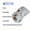 Silver metallic transmission filter oil pan with three brown rubber gaskets for toyota tacoma 2001-2004