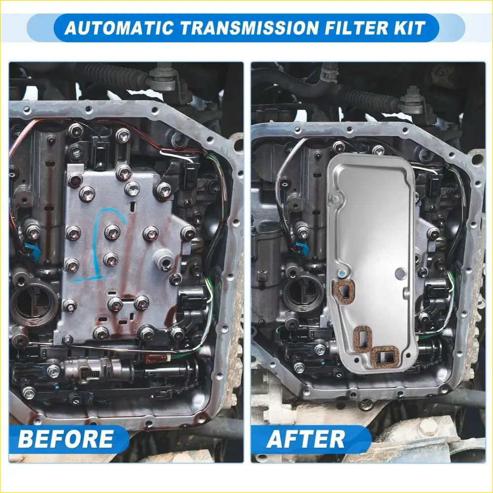 Transmission Filter Oil Pan Gasket Kit for Toyota (Fits A343E) - Drivetrain