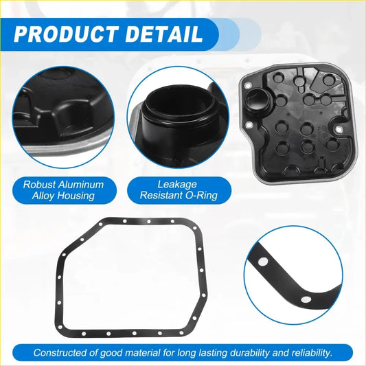 Transmission Filter Oil Pan Gasket Kit for Toyota Matrix (2003-2014) - Drivetrain