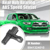 Black plastic rear hub bearing abs speed sensor with metallic housing and threaded end for toyota 4runner transmission