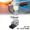 Silver metallic transmission speed sensor for toyota previa 1994-1997 with white gear and black connector visible