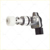Silver and black automotive throttle position sensor with white plastic gear for toyota hilux transmission speed sensor