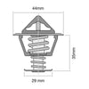 Tridon Thermostat Blister Pack TT342-165