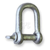 Trojan D Shackle 12mm Galvanised 335017