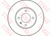 TRW Brake Rotor Single 256mm Front DF1533S