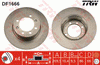 TRW Brake Rotor Pair 269mm Rear DF1666S