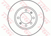 TRW Brake Rotor Pair 269mm Rear DF1666S