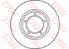 TRW Brake Rotor Single 298.5mm Front DF1833S