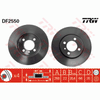 TRW Brake Rotor Single 260mm Front DF2550S