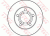 TRW Brake Rotor Pair 245mm Rear DF2666S