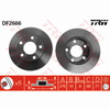 TRW Brake Rotor Single 245mm Rear DF2666S