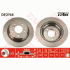 TRW Brake Rotor Pair 298mm Rear DF2768S