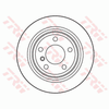 TRW Brake Rotor Pair 298mm Rear DF2768S