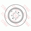 TRW Brake Rotor Pair 290.5mm Rear DF2781S