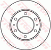 TRW Brake Rotor Pair 302mm Front DF3035S