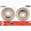 TRW Brake Rotor 260mm Front DF3091S