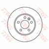 TRW Brake Rotor Pair 280mm Rear DF4047S