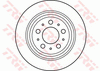 TRW Brake Rotor Single 288mm Rear DF4066S