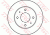TRW Brake Rotor Single 256mm Front DF4081S