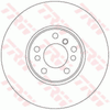 TRW Brake Rotor 332mm Front DF4187S