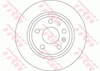 TRW Brake Rotor Pair 286mm Rear DF4279S