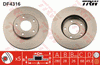 TRW Brake Rotor 280mm Front DF4316S