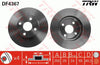 TRW Brake Rotor 255mm Front DF4367S