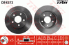 TRW Brake Rotor Single 265mm Rear DF4372S