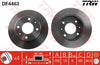 TRW Brake Rotor 250mm Rear DF4463S