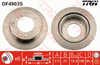 TRW Brake Rotor Rear DF4903S