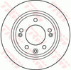 TRW Brake Rotor Rear DF6123S