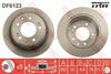 TRW Brake Rotor Rear DF6123S