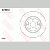 TRW Brake Rotor Pair 320mm Front DF7952S