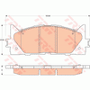 TRW Dtec Brake Pad Set Rear GDB3429DT