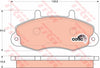 TRW Cotec Brake Pad Set GDB1084